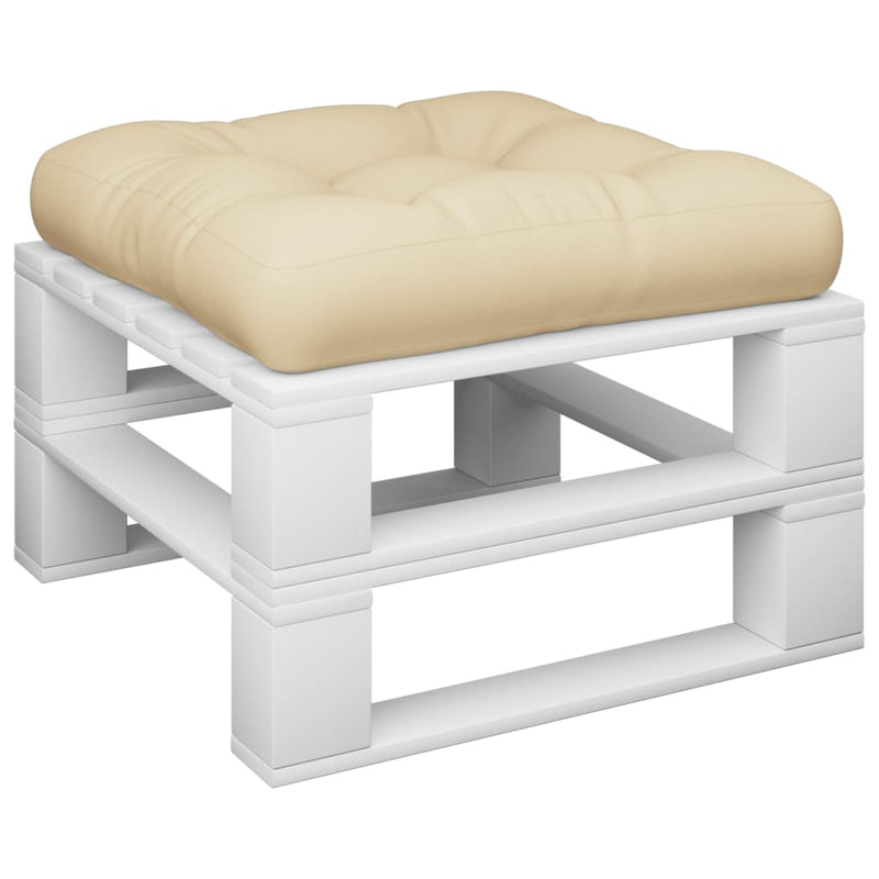 Load image into Gallery viewer, Vidaxl palletkussen 58x58x10 cm stof beige
