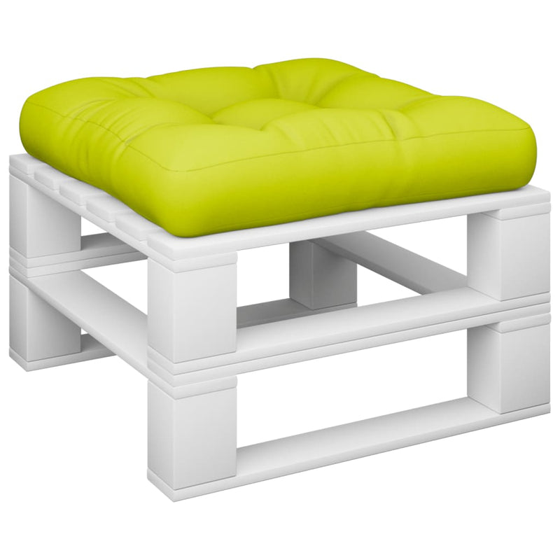 Load image into Gallery viewer, Vidaxl palletkussen 58x58x10 cm stof heldergroen
