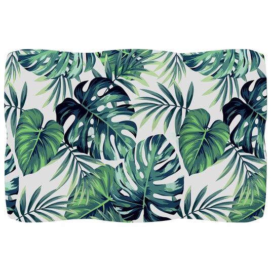 Vidaxl palletkussen 60x40x12 cm stof bladpatroon