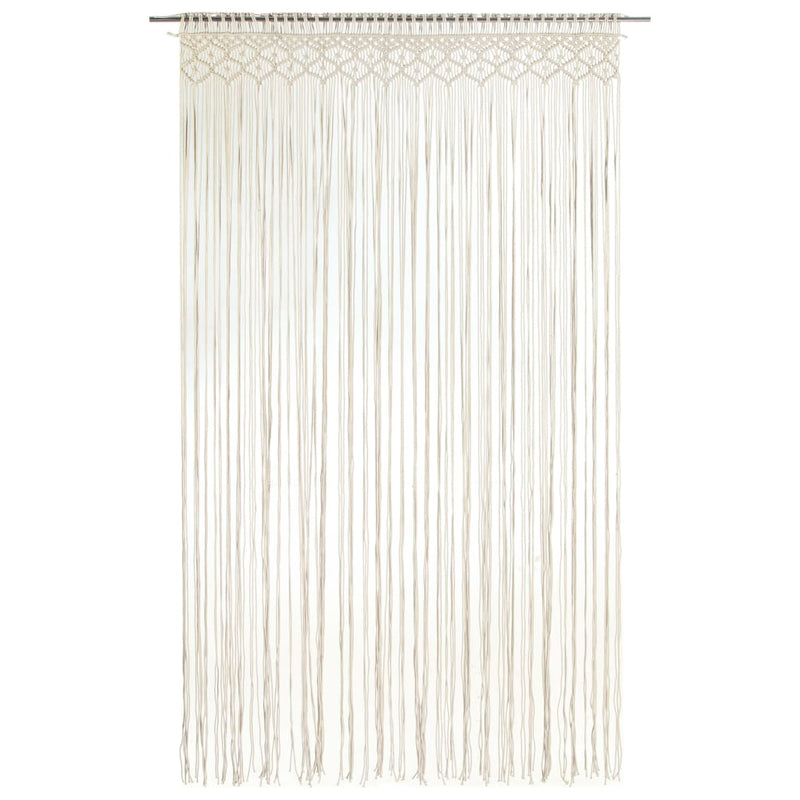 Load image into Gallery viewer, Vidaxl gordijn macramé 140x240 cm katoen
