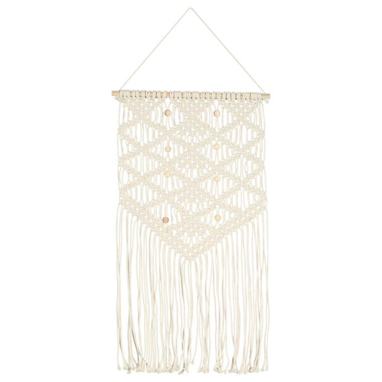 Vidaxl wandhanger macramé 40x80 cm katoen