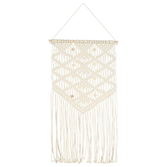 Vidaxl wandhanger macramé 40x80 cm katoen