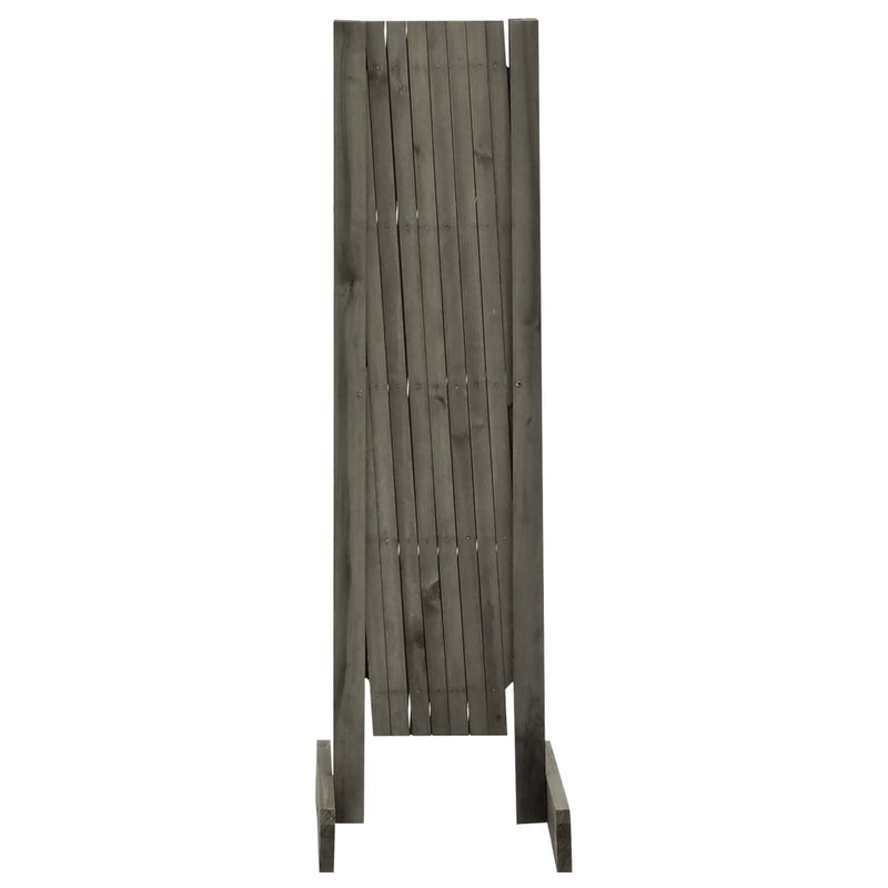 Load image into Gallery viewer, Vidaxl tuinlatwerk 150x80 cm massief vurenhout grijs
