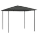Vidaxl prieel 160 g m² 3x3x2,6 m antracietkleurig
