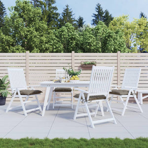 Vidaxl stoelkussens 4 st 50x50x7 cm oxford stof taupe