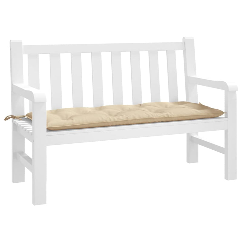 Load image into Gallery viewer, VidaXL Tuinbankkussen 120x50x7 cm oxford stof beige

