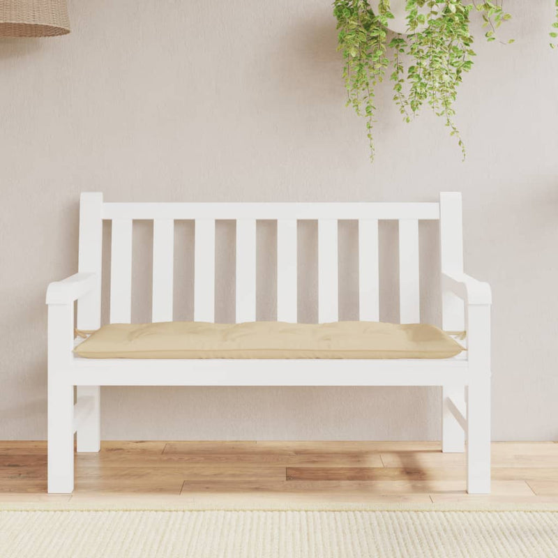 Load image into Gallery viewer, VidaXL Tuinbankkussen 120x50x7 cm oxford stof beige

