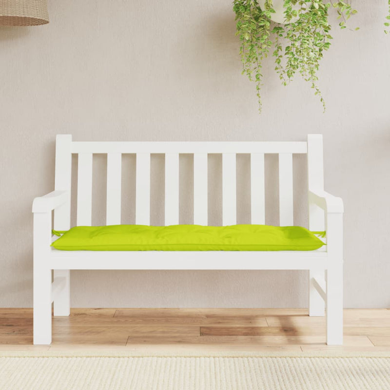 Load image into Gallery viewer, VidaXL Tuinbankkussen 120x50x7 cm oxford stof heldergroen
