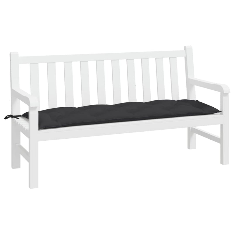 Load image into Gallery viewer, VidaXL Tuinbankkussen 150x50x7 cm oxford stof zwart

