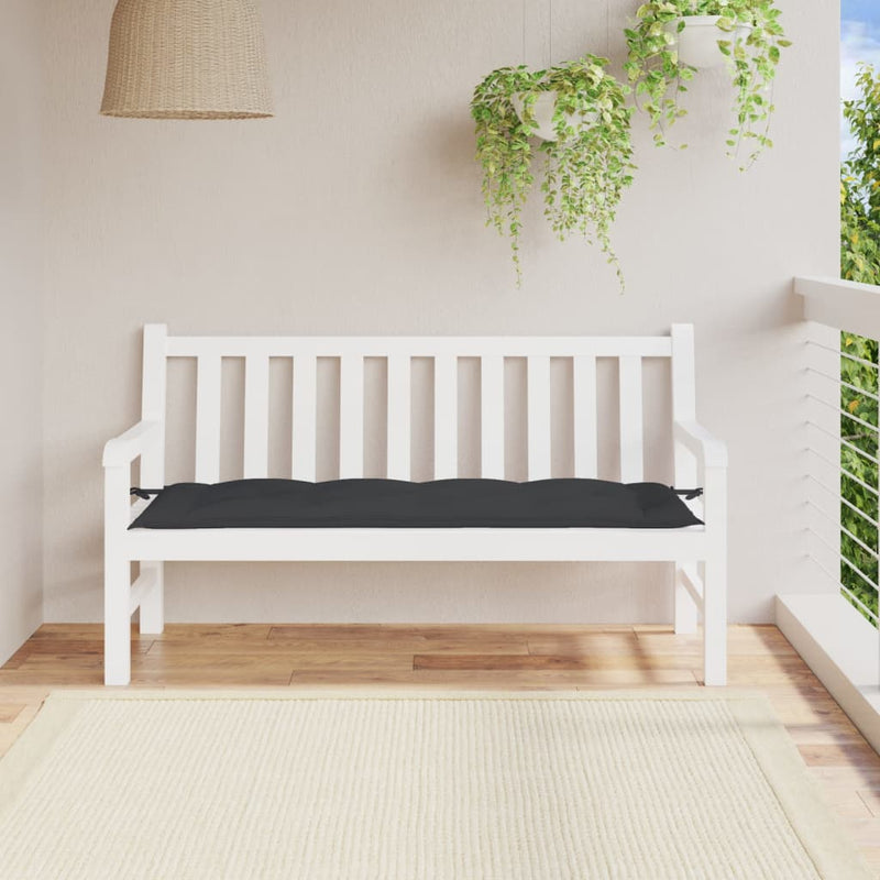 Load image into Gallery viewer, VidaXL Tuinbankkussen 150x50x7 cm oxford stof zwart
