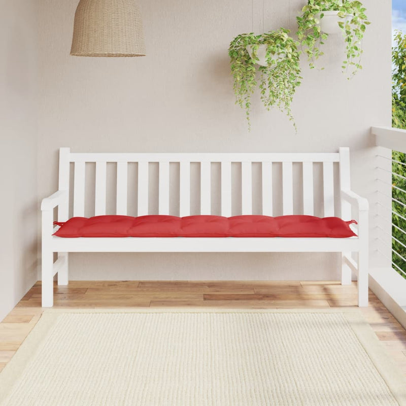 Load image into Gallery viewer, Vidaxl tuinbankkussen 180x50x7 cm oxford stof rood
