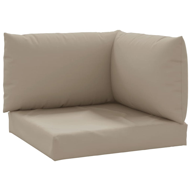 Load image into Gallery viewer, Vidaxl palletkussens 3 st oxford stof taupe
