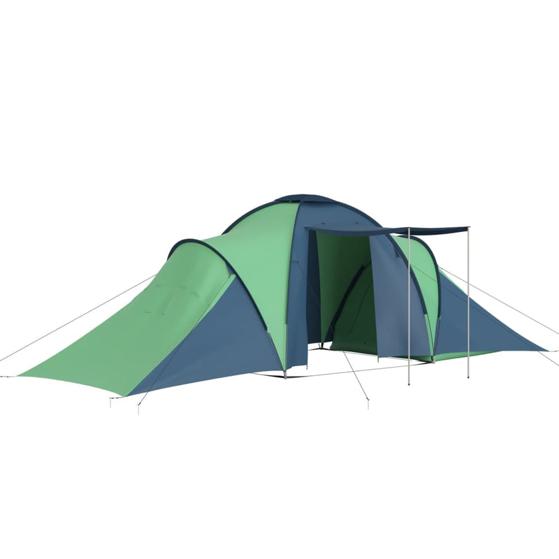 Load image into Gallery viewer, Vidaxl tent 6-persoons blauw en groen
