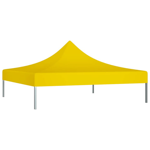 VidaXL Partytentdak 270 g m² 3x3 m geel