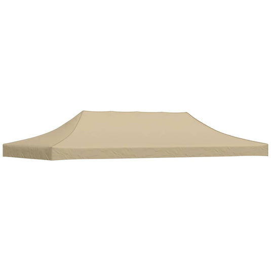 Vidaxl partytentdak 270 g m² 6x3 m beige
