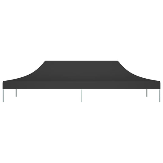 Vidaxl partytentdak 270 g m² 6x3 m zwart