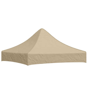 Vidaxl partytentdak 270 g m² 2x2 m beige