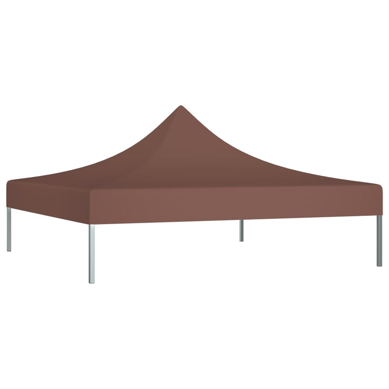 Load image into Gallery viewer, Vidaxl partytentdak 270 g m² 2x2 m bruin
