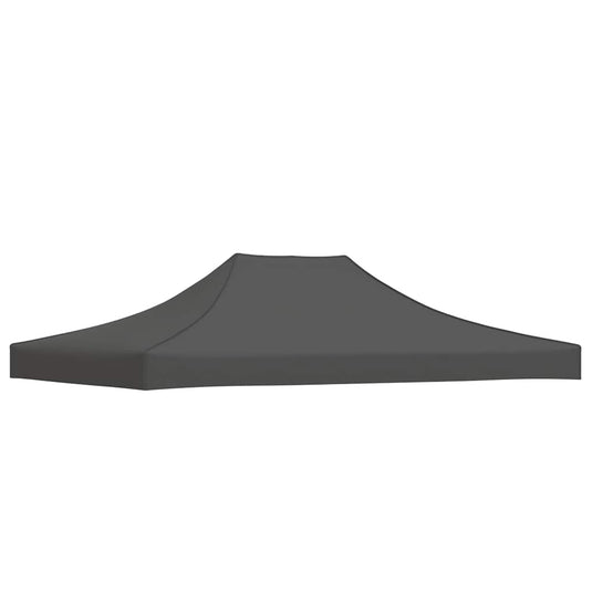 Vidaxl partytentdak 270 g m² 4x3 m antraciet