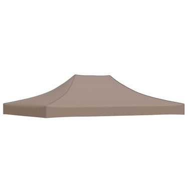 Vidaxl partytentdak 270 g m² 4x3 m taupe