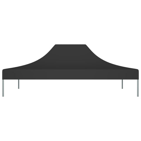 Vidaxl partytentdak 270 g m² 4x3 m zwart