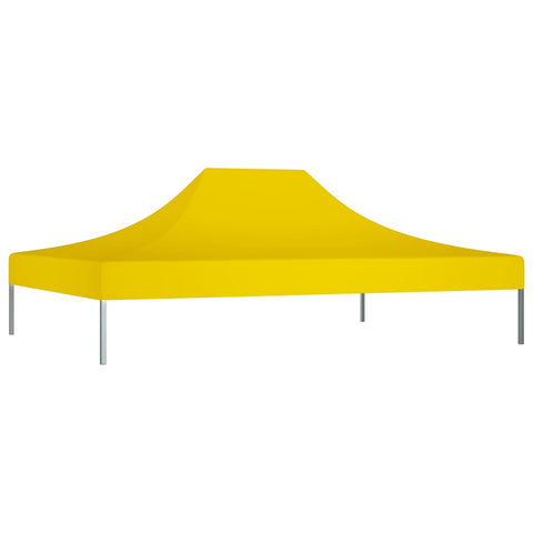 VidaXL Partytentdak 270 g m² 4x3 m geel