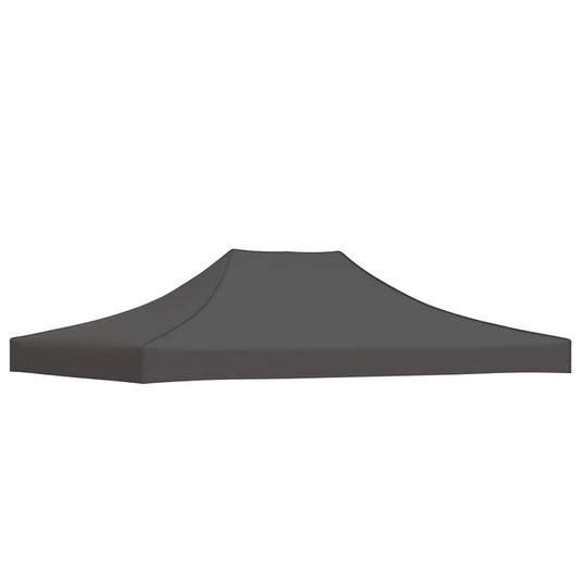 Vidaxl partytentdak 270 g m² 4,5x3 m antracietkleurig