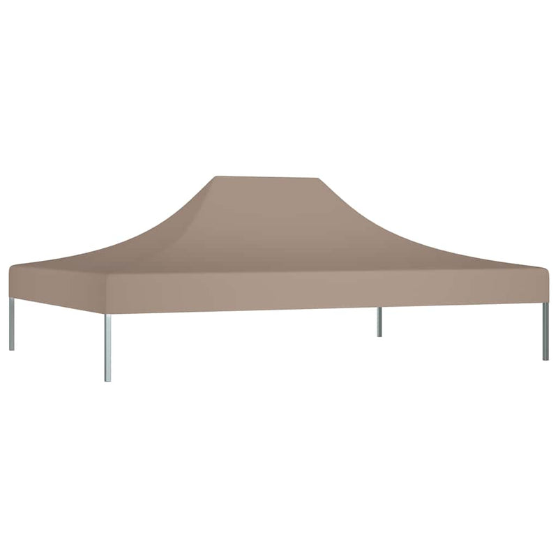 Chargez l'image dans la visionneuse de la galerie, Vidaxl partytentdak 270 g m² 4,5x3 m taupe
