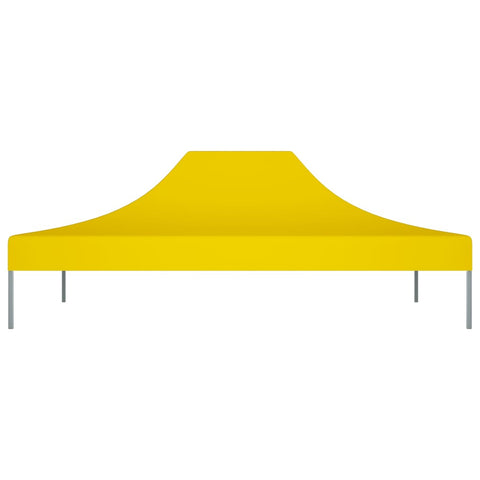 VidaXL Partytentdak 270 g m² 4,5x3 m geel