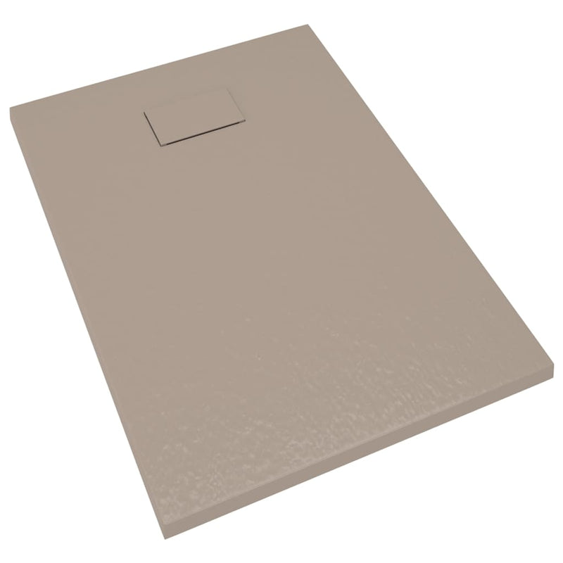 Load image into Gallery viewer, Vidaxl douchebak 100x70 cm smc bruin
