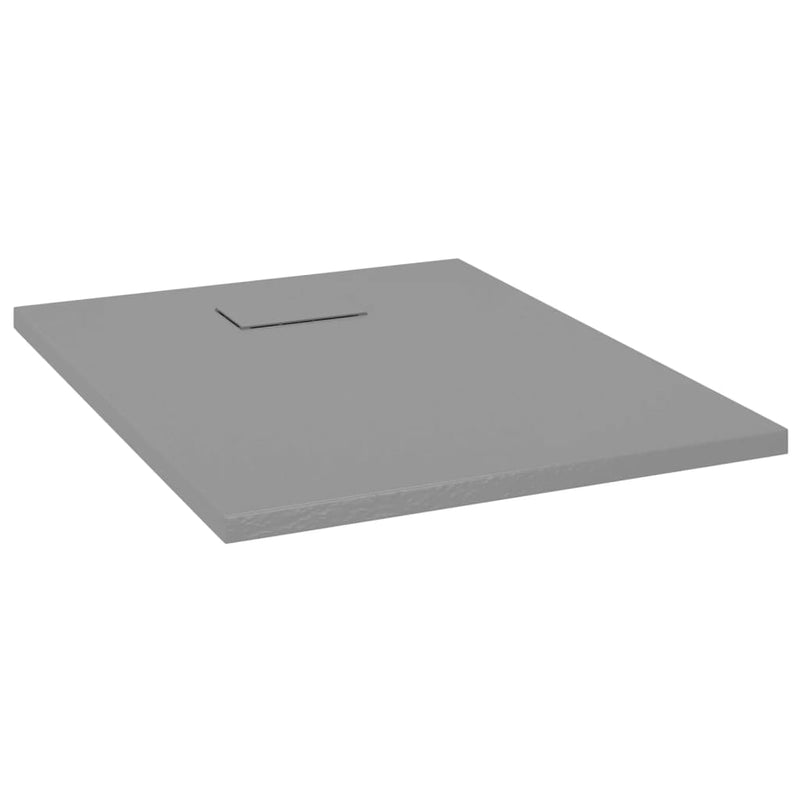 Load image into Gallery viewer, Vidaxl douchebak 90x70 cm smc grijs
