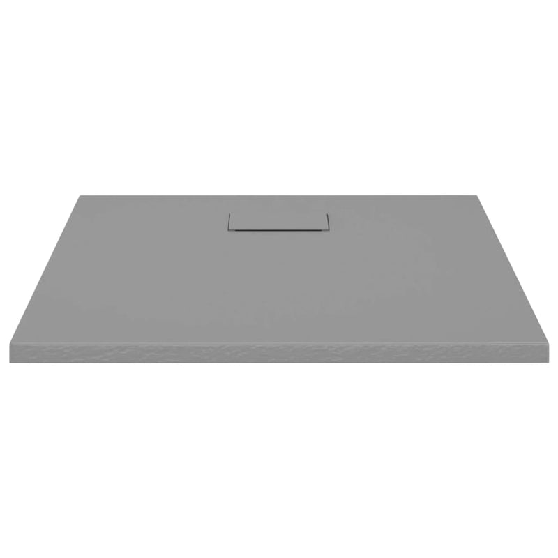 Afbeelding laden in galerijviewer, Vidaxl douchebak 90x90 cm smc grijs
