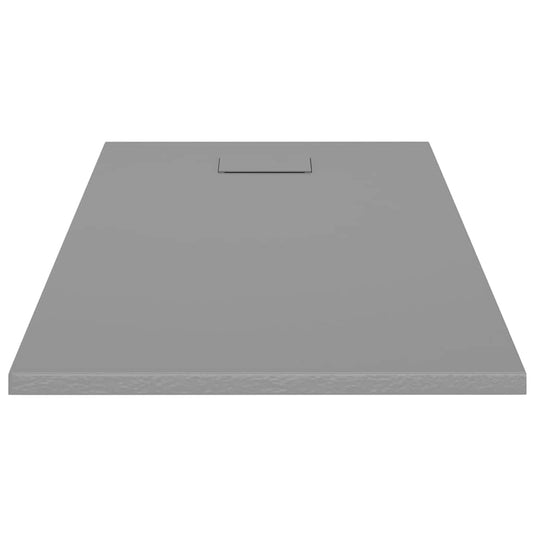 Vidaxl douchebak 120x70 cm smc grijs