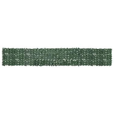 Vidaxl balkonscherm met donkergroene bladeren 500x75 cm