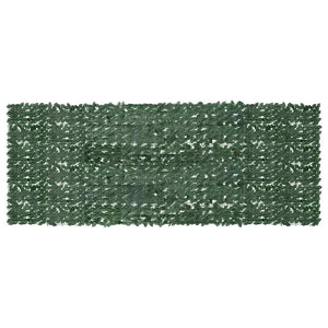 Vidaxl balkonscherm met donkergroene bladeren 400x150 cm