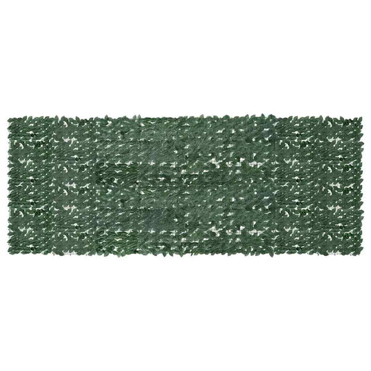 Vidaxl balkonscherm met donkergroene bladeren 400x150 cm