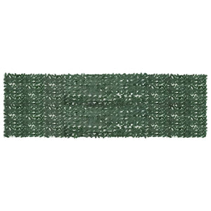 Vidaxl balkonscherm met donkergroene bladeren 500x150 cm