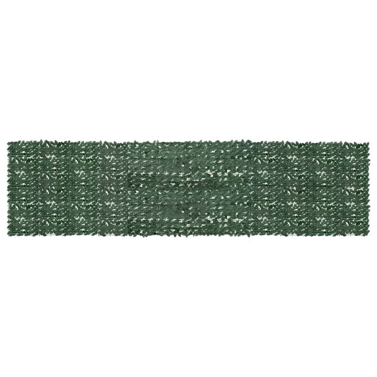 Vidaxl balkonscherm met donkergroene bladeren 600x150 cm