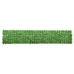 Vidaxl balkonscherm met groene bladeren 400x75 cm
