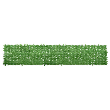 Vidaxl balkonscherm met groene bladeren 400x75 cm