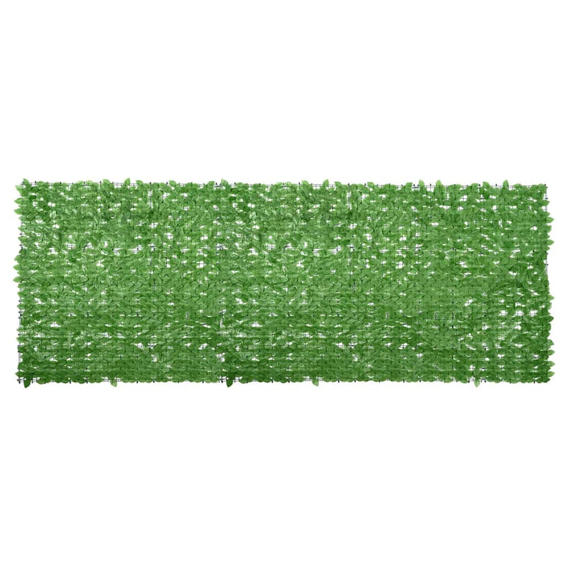Load image into Gallery viewer, Vidaxl balkonscherm met groene bladeren 400x150 cm
