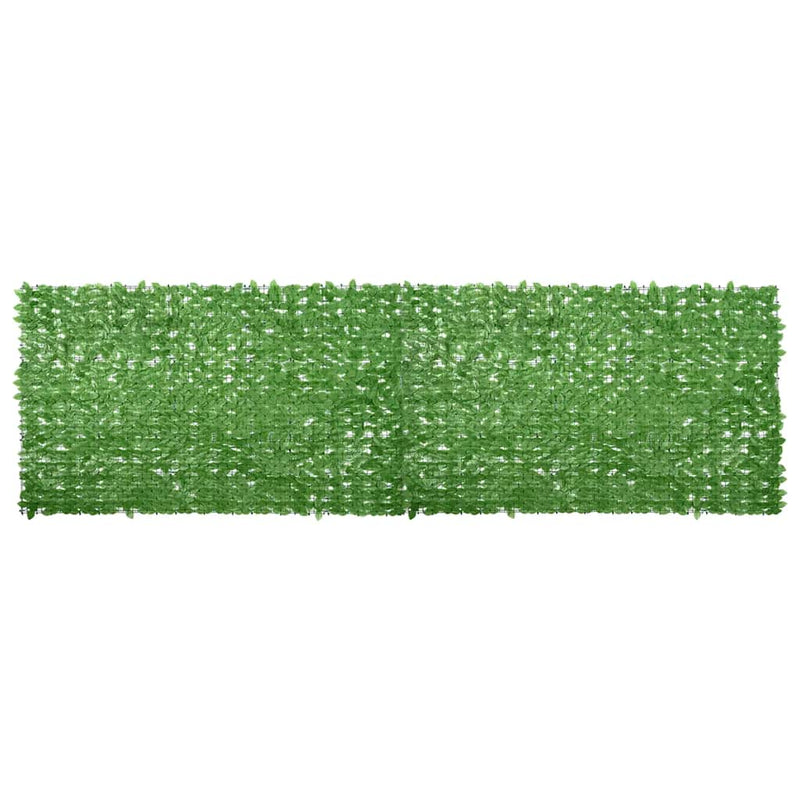 Load image into Gallery viewer, Vidaxl balkonscherm met groene bladeren 500x150 cm
