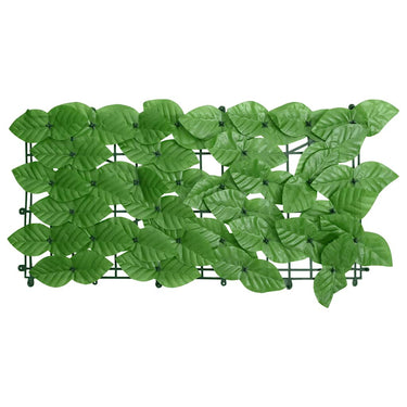 Vidaxl balkonscherm met groene bladeren 500x150 cm
