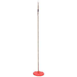 Vidaxl schotelschommel 200 cm rood