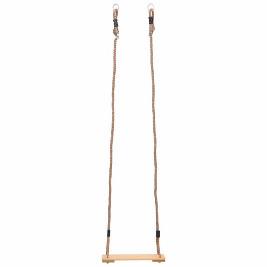 Vidaxl plankschommel 200 cm massief grenenhout