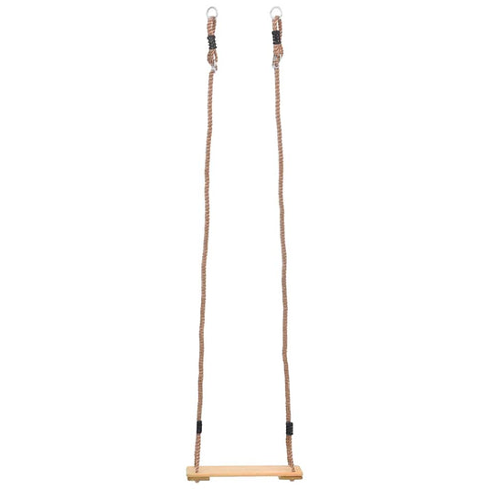 Vidaxl plankschommel 200 cm massief grenenhout