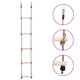 Vidaxl ladder met 5 sporten 210 cm massief grenenhout