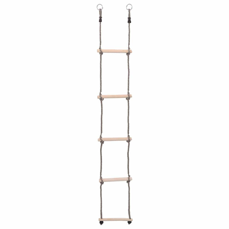 Load image into Gallery viewer, Vidaxl ladder met 5 sporten 210 cm massief grenenhout
