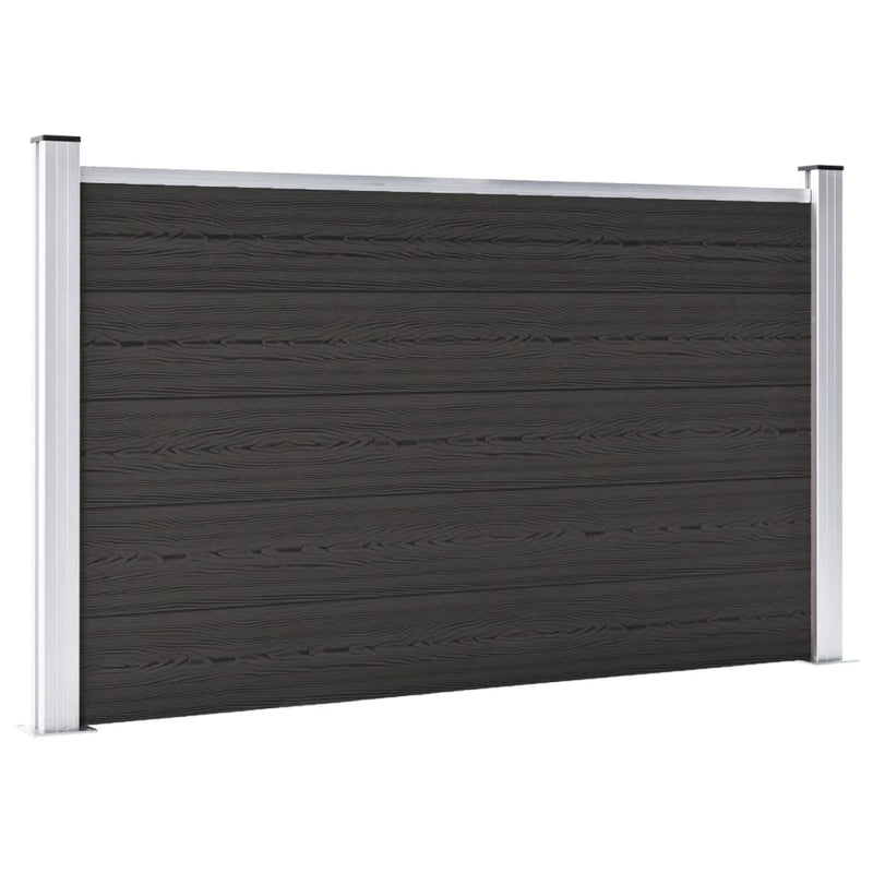 Load image into Gallery viewer, Vidaxl schuttingpaneel 180x105 cm hkc zwart
