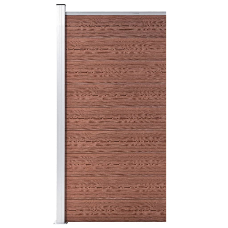 Laden Sie das Bild in Galerie -Viewer, Vidaxl schuttingpaneel 95x186 cm hkc bruin

